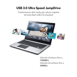 Lexar 64GB USB Flash Drive, USB 3.0 Flash Read Speed Up to 100MB/s, USB Flash Drive for PC, Laptop, Car, TV etc.