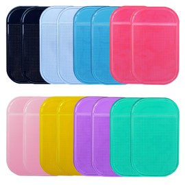 16Pcs Diamond Art Mat Non-Slip Mat, Anti-Slip Tools Sticky Mat for Diamond Art Paintings, Non-Slip Universal Gel Pad for Holding Tray 5D Diamond Art Paintings Embroidery Tools Accessories (16)