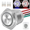 16mm Touch Switch Latching Push Button Switch 5V 6V 12V