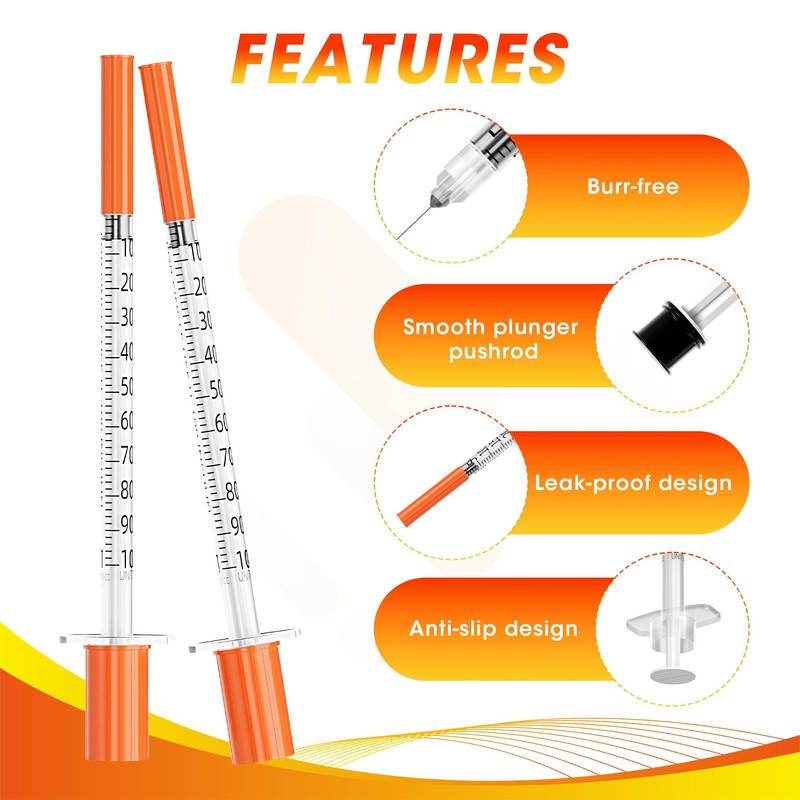 1ml/cc 30G 1/2" 13mm Syringe, Pack of 20