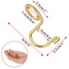 Sumnacon Hanger Connecting Hooks, Stainless Steel Joint Hooks, Wardrobe Storage,