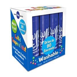 The Pencil Grip Kwik Stix Single Color Pack, Blue, 12 Per Box, 12 Boxes