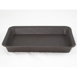 Calibonsai 6 inch Oval Moss Green Glazed Bonsai / Succulent Pot + Soil + Tray + Rock + Mesh Kit