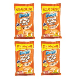 Karrma 96 Laminate And Wood Floor Wipes Clean & Shine Lemon Fresh