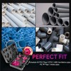 5 Piece Plastic Pipe Fitting Reamer Kit Fit into Standard