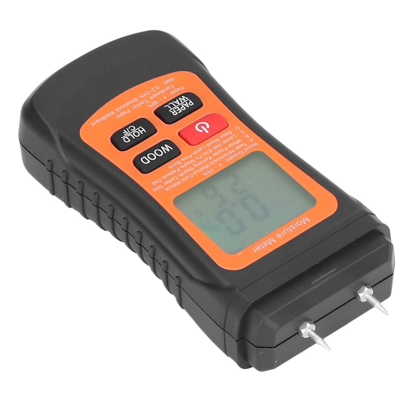 Moisture Meter Wood Moisture Detector Intelligent Temperature Humidity Measuring Digital