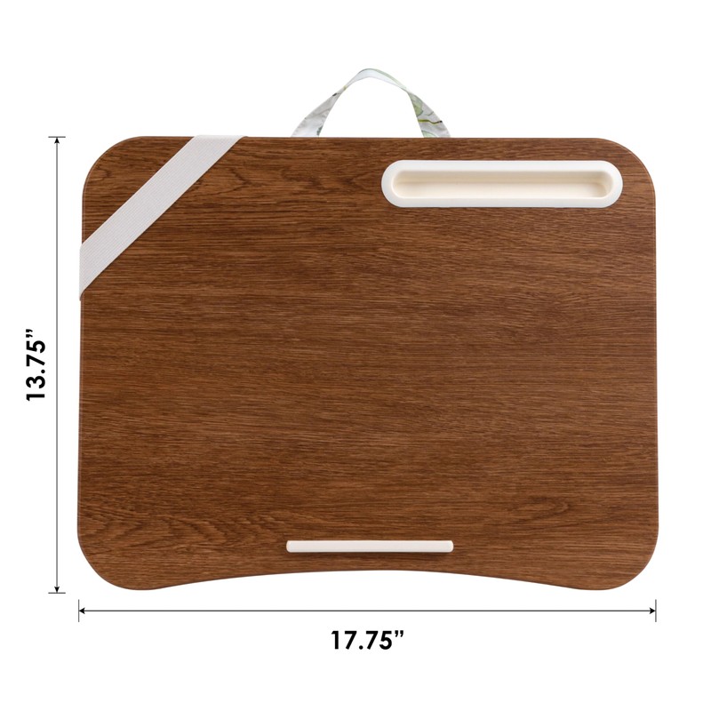LAPGEAR Designer Lap Desk with Phone Holder and Device Ledge