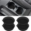 NoBrand Car Cup Coaster, 4PCS Silicone Non-Slip Vehicle Drink Cup