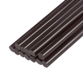 uxcell Mini Hot Glue Sticks for Glue Gun 0.27-inch x 4-inch Brown 12pcs