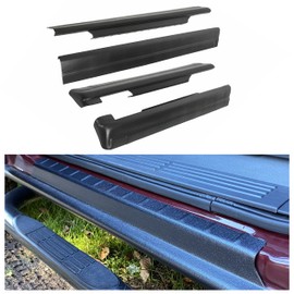 7BLACKSMITHS Rocker Panel Guard Crew Cab Compatible with 1999 2000 2001-2006 GMC Sierra Silverado