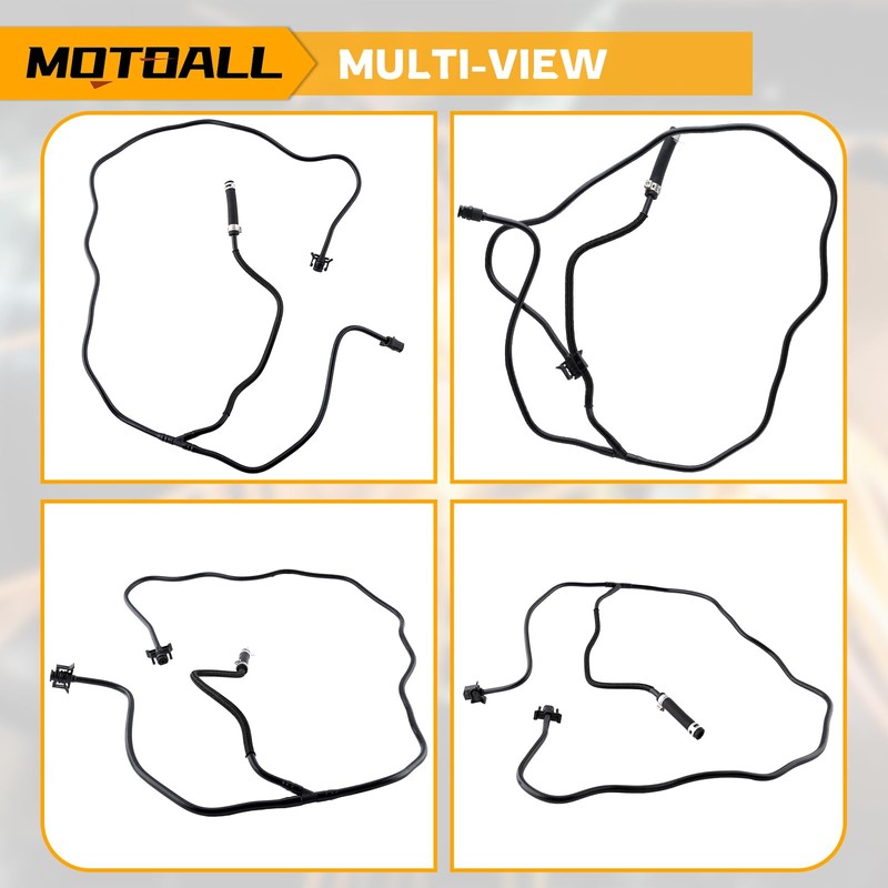 MOTOALL New Coolant Reservoir Hose for Ford Focus 2012-2018 CV6Z-8K012-K