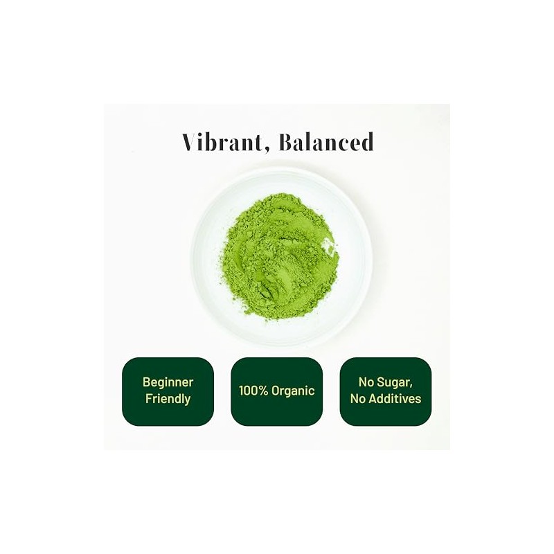 ChaYeah Matcha Jade Select para Latte Y Té Regular, Polvo