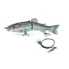 SIMSA-Expert Silver Wobbler Swimbait Artificial Bait (12 cm, 23 g)