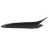 1 Pair Car Real Carbon Fiber Headlight Eyebrow Eyelid Trim