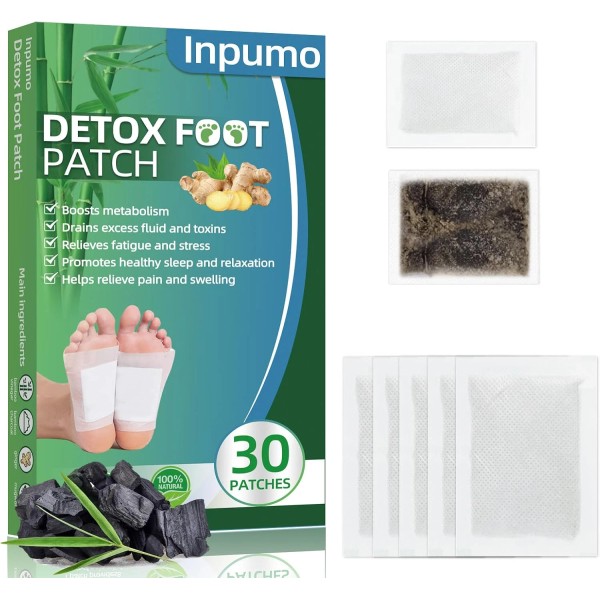 AAROVIBE Foot Pads(30 PCS),Deep Cleansing Foot Pads with Premium Herbal