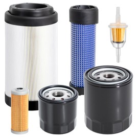Maintenance Filter Kit Compatible with John Dee Re Fit for 1025R 1023E 1026R 2025R 2026R Replacement for LVU34504 AM116304 LVA16054 M806418 MIU80476 LVU34503
