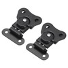 sourcing map 2Pcs Butterfly Twist Latch, 1.97 Inch Alloy Spring