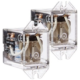 Omron LY2F-AC110/120 (PACK OF 2) General Purpose Relay,Double Pole Double Throw Contacts, 9.9 to 10.8 mA at 50 Hz and 8.4 to 9.2 mA at 60 Hz Rated Load Current,