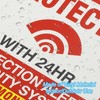 PATIKIL Protected with 24hr Sign, 10 Pack Home Business Security