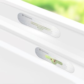 50pcs Window Weep Holes Cover Screen Repair Patches Fly Mesh Netting (304 StainlessSteel Round 0.59inch)