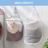 Pop-up Hanging Laundry Hamper Small Mesh Laundry Basket 2 Pack