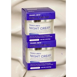 Trader Joe's 2XTrader Joe's Luxury Moisturizing Night Cream-Sea Moss Extract 2oz/57g(2 Pack)
