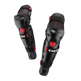 Easton | Hellcat Slowpitch Softball Leg Guards | L/XL | Black, L/XL | 16.5" (Knee to Ankle)