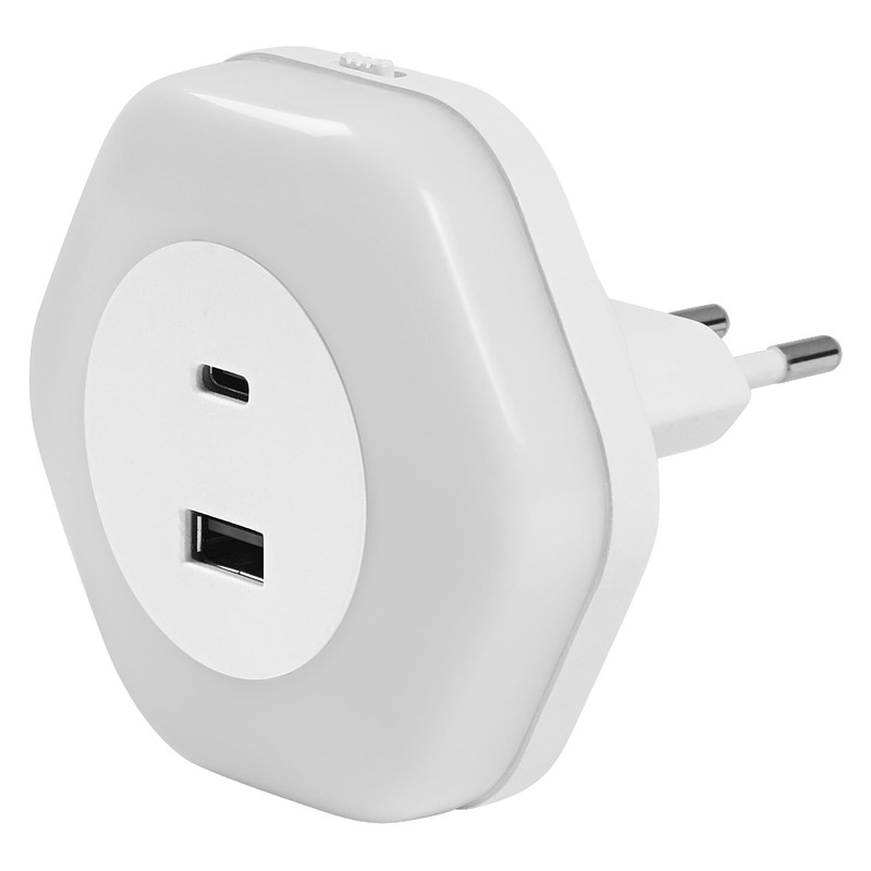 Ledvance Lunetta Hexagon Socket Night Light, White, 5 W, 5
