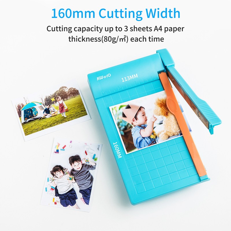 Mini A5 Paper Trimmer 4x6in Panel Size Portable Desktop Manual