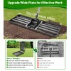 Heavy-Duty Lawn Leveling Rake Levelawn Tool with 30"x10" Plate &