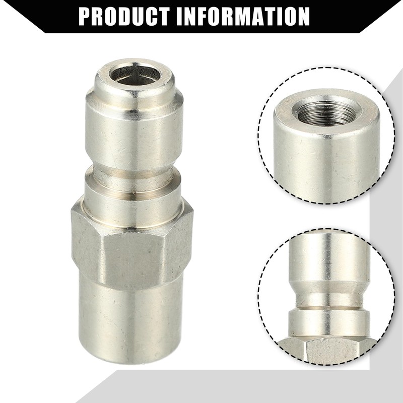Hihaha Pressure Washer Coupler/Outer Washer Gun Adapter Universal for Car/Durable