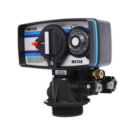 YIYIBYUS Water Softener Timer Valve, Digital Control Water Softener Control Valve Automatic Fleck 5600SM Flow Control Timer Valve For Water Filter Softener Resin