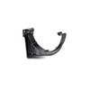 POLYPIPE RR109 BLACK Fascia Brackets 112mm half round guttering system (Pack of 3)
