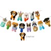 Happy Birthday Dog Letter Banner Cute Puppy Banner Supplies Birthday