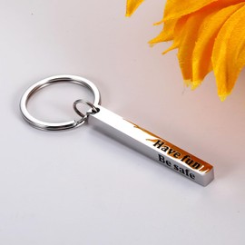 Easter Basket Stuffers Don't Do Stupid Shtkeychain Girls Don't Do Stupid St Stocking Stuffer for Boys Girls Birthday Valentines Christmas Gifts for Teen Boy Girl Son Daughter Drive Safe Keychain