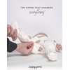 zippyjamz – Zipper Organic Sleeper Footed Baby Pajamas with Inseam