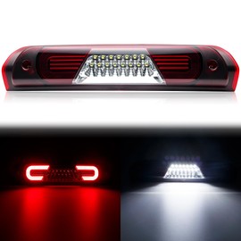 SHINEFIT LED 3rd Brake Light Replacement for Ram 1500 2002-2008 / Ram 2500 3500 2003-2009 High Mount Center Third Brake Light White Cargo Light for Ram