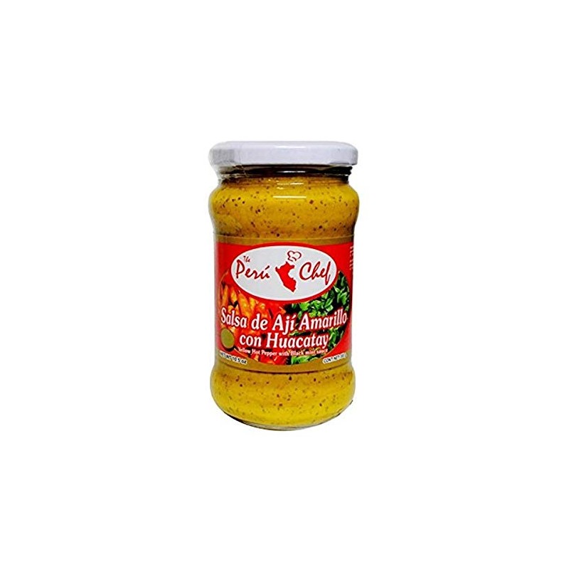 Peru Chef Aji Huacatay - Huacatay Hot Pepper (3 Bottles