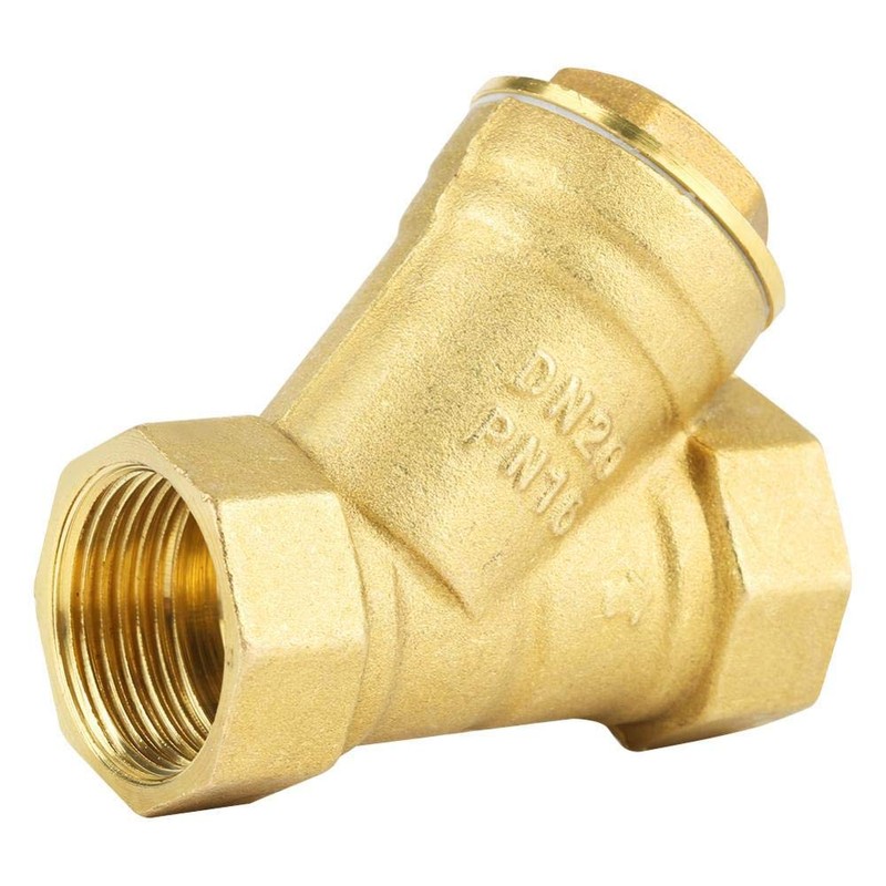 Brass Strainer, 3/4" FPT Forged Brass Y-Strainer, Water Oil Gas