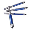 4Pcs Flush Trim Bit Set 6mm Shank Top Double Bearings