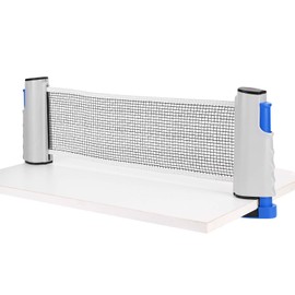 LONTG Portable Ping Pong Net Retractable Table Tennis Net For Any Tables Table Tennis Net Replacement for School Home Office Desk Dining Table Travel Indoor Outdoor Sports Game