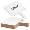 JJUNW 12 PCS 8 x 10.1 Inch Dry Erase Paddle,