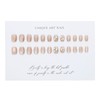 Domiya Nail Tip, Ballet, Short Nail Tip, Very Short, Popular,