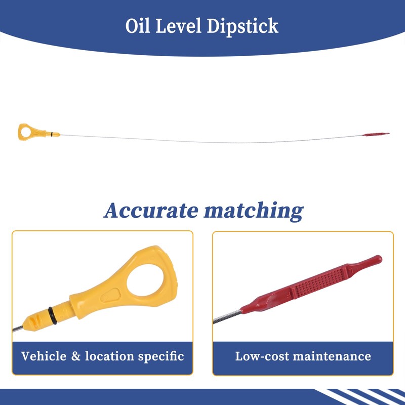 Oil Level Dipstick 26611-3CKA0 Compatible with Hyundai Genesis Sedan G80