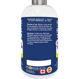 FACIAL TONER 360ml (12oz), Witch Hazel Extract and Aloe Vera Gel, Mild Lavender Scent