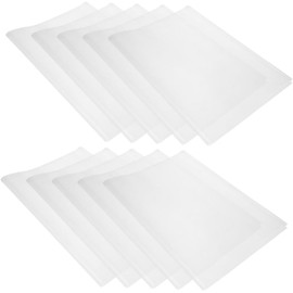 ARTIBETTER 20 Fundas Para Libros De Tapa Blanda Transparentes Tamaño B5 16k Protectores Impermeables Para Cuadernos y Libros De Biblioteca