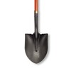 Hisco Round Point Shovel with 14 Gauge Hollow Back Blade
