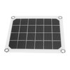 6V 10W Outdoor Solar Power Panel Exhaust Fan USB Charging