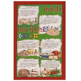 Samuel Lamont Tea Towels,Irish Recipes