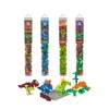 Plus-Plus 7266 Ingenious Construction Toy, Dinosaur Mix, Bundle of 4